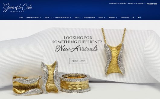 Jewelry Website E-Commerce