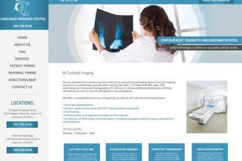 Medical Website Design in Carlsbad, CA