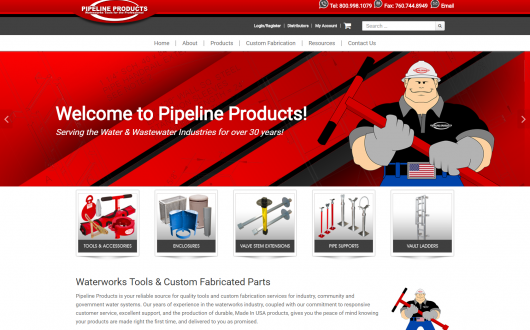 Pipeline E-commerce Website, San Marcos