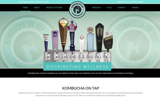 Beverage Website, Vista CA