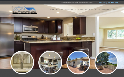 Contractor Website Design, Vista CA