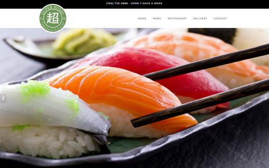 Sushi Restaurant Website