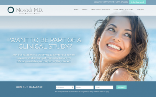 Research Website for Non-Surgical Procedures