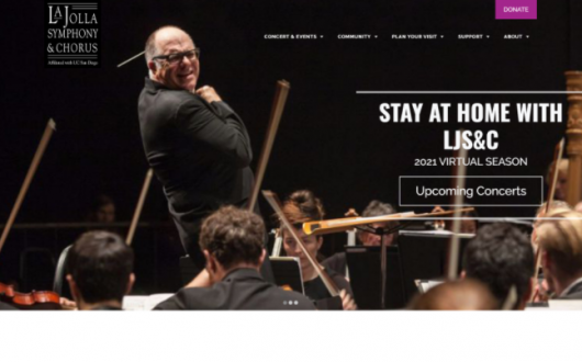 Non-Profit Symphony Website