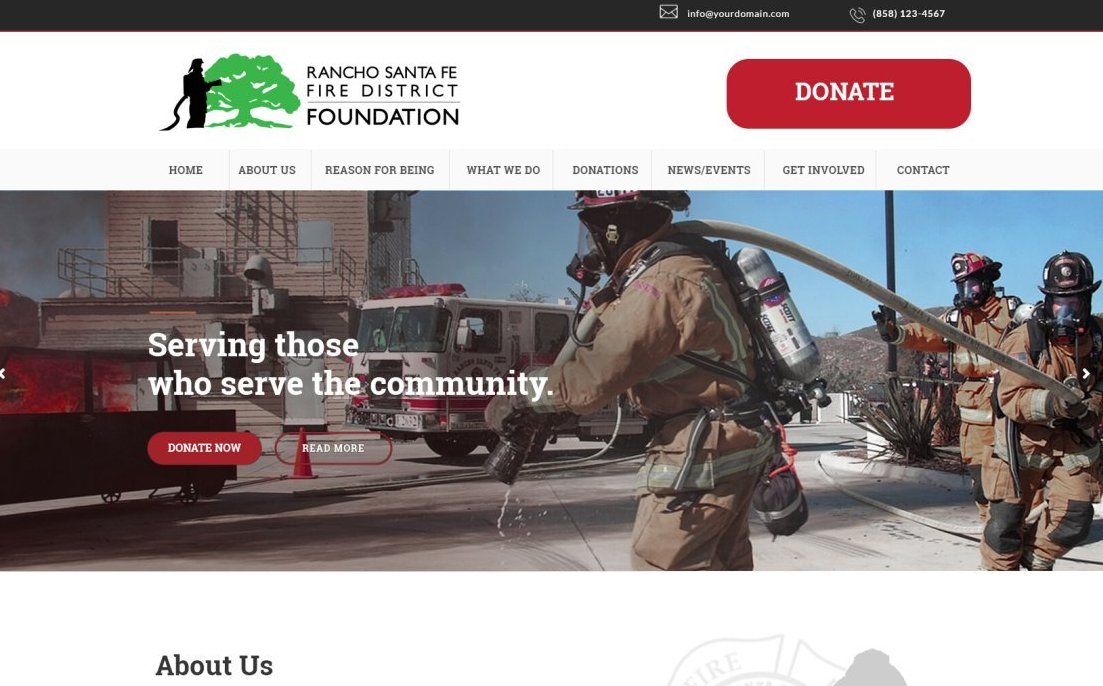 Fire Foundation Website