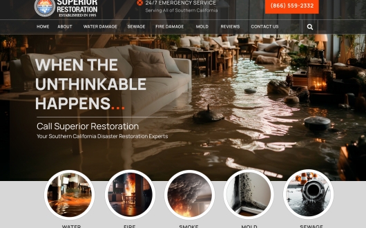 Flood Restoration Website