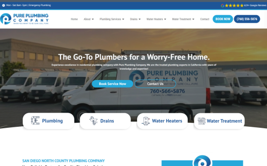 Plumbing Website Design